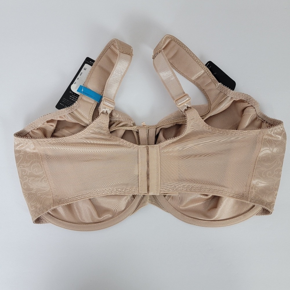 Bali NEW Women's Sz 40 DDD Nude 3562 Minimizer Underwire Bra - Picture 4 of 10